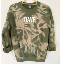Load image into Gallery viewer, Dave Tie Dye and Reverse Tie Dye Sweatshirt