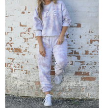 Load image into Gallery viewer, Bride Tie Dye Sweatsuit