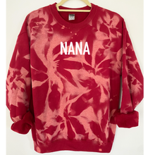 Load image into Gallery viewer, Nana Reverse Tie Dye Sweatshirt