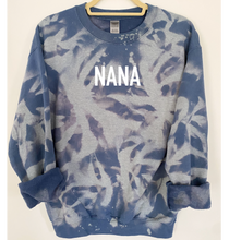 Load image into Gallery viewer, Nana Reverse Tie Dye Sweatshirt