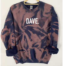 Load image into Gallery viewer, Dave Tie Dye and Reverse Tie Dye Sweatshirt