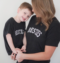 Load image into Gallery viewer, Toddler Heather Black T-shirt