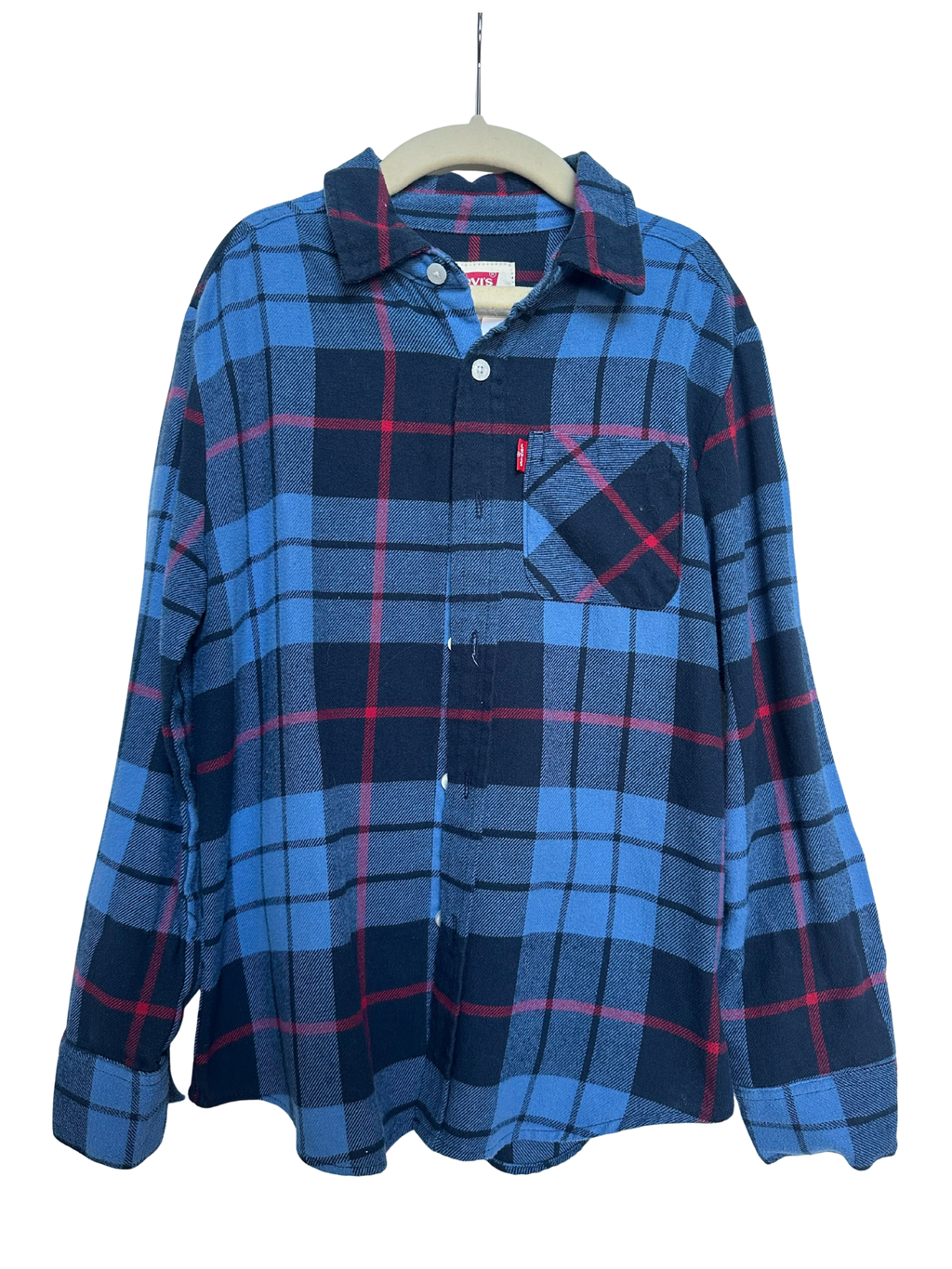 Upcycled Flannel (Kids S)