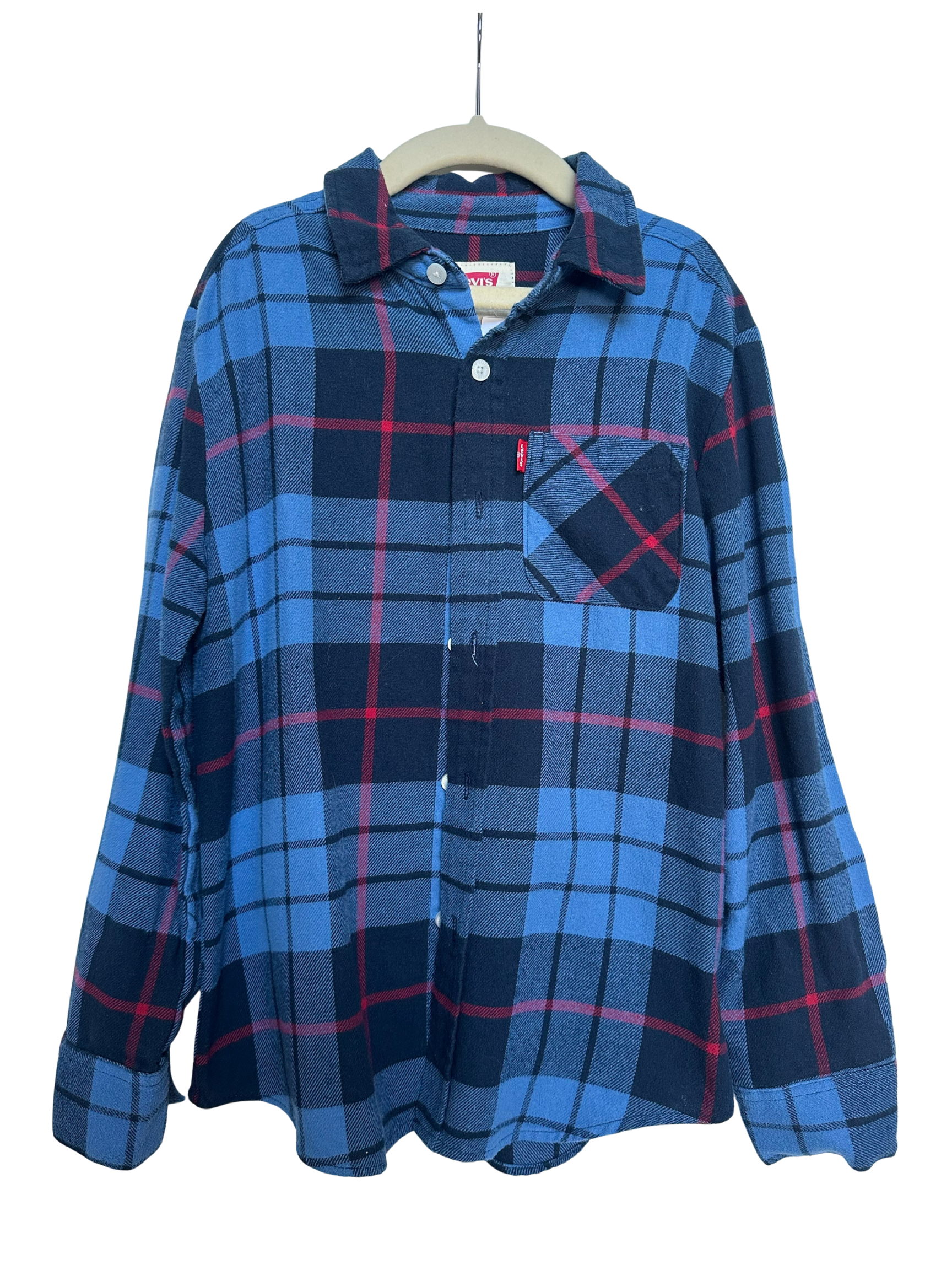 Upcycled Flannel (Kids S)