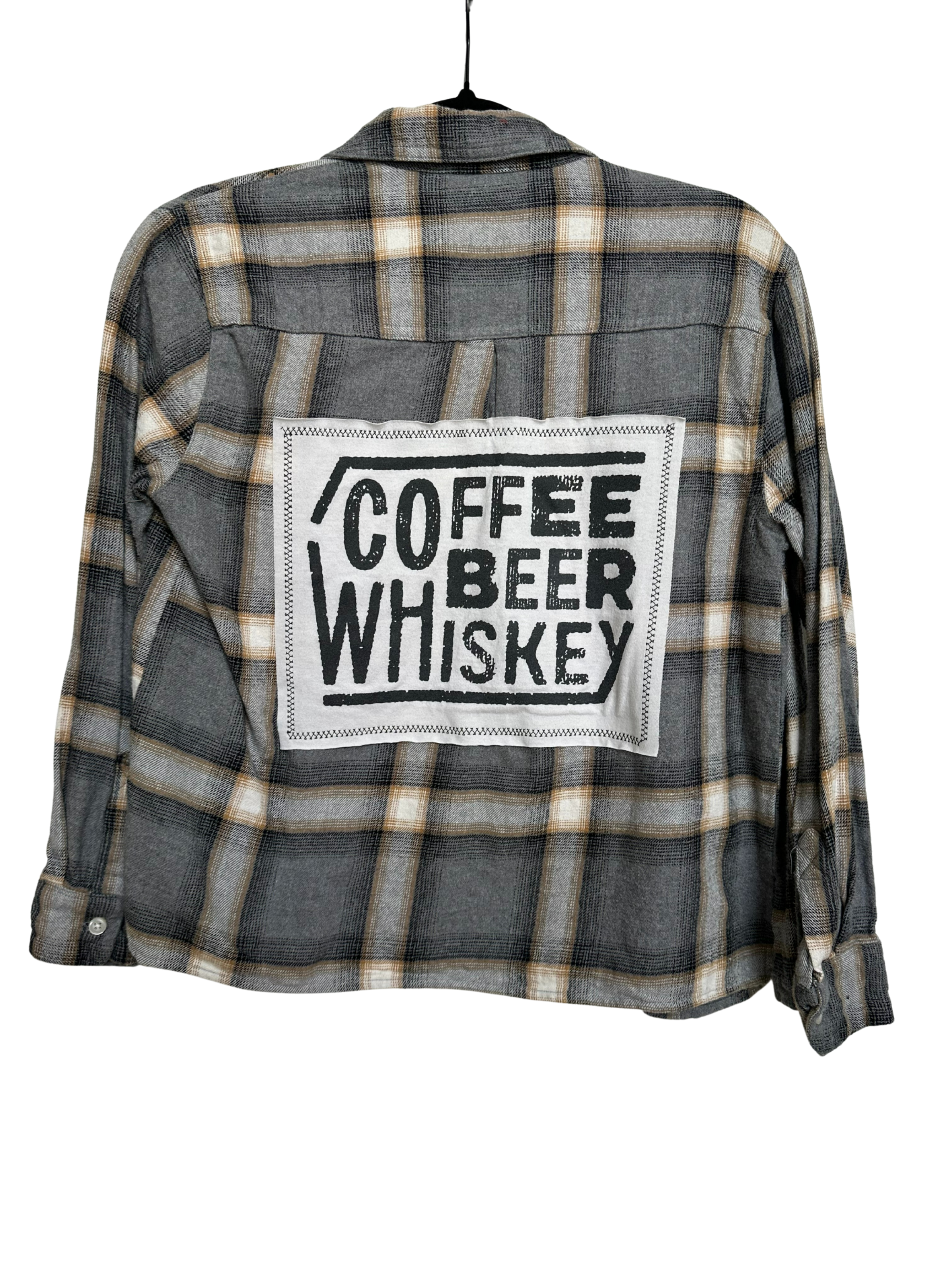 Upcycled Flannel (Women's XS Cropped)