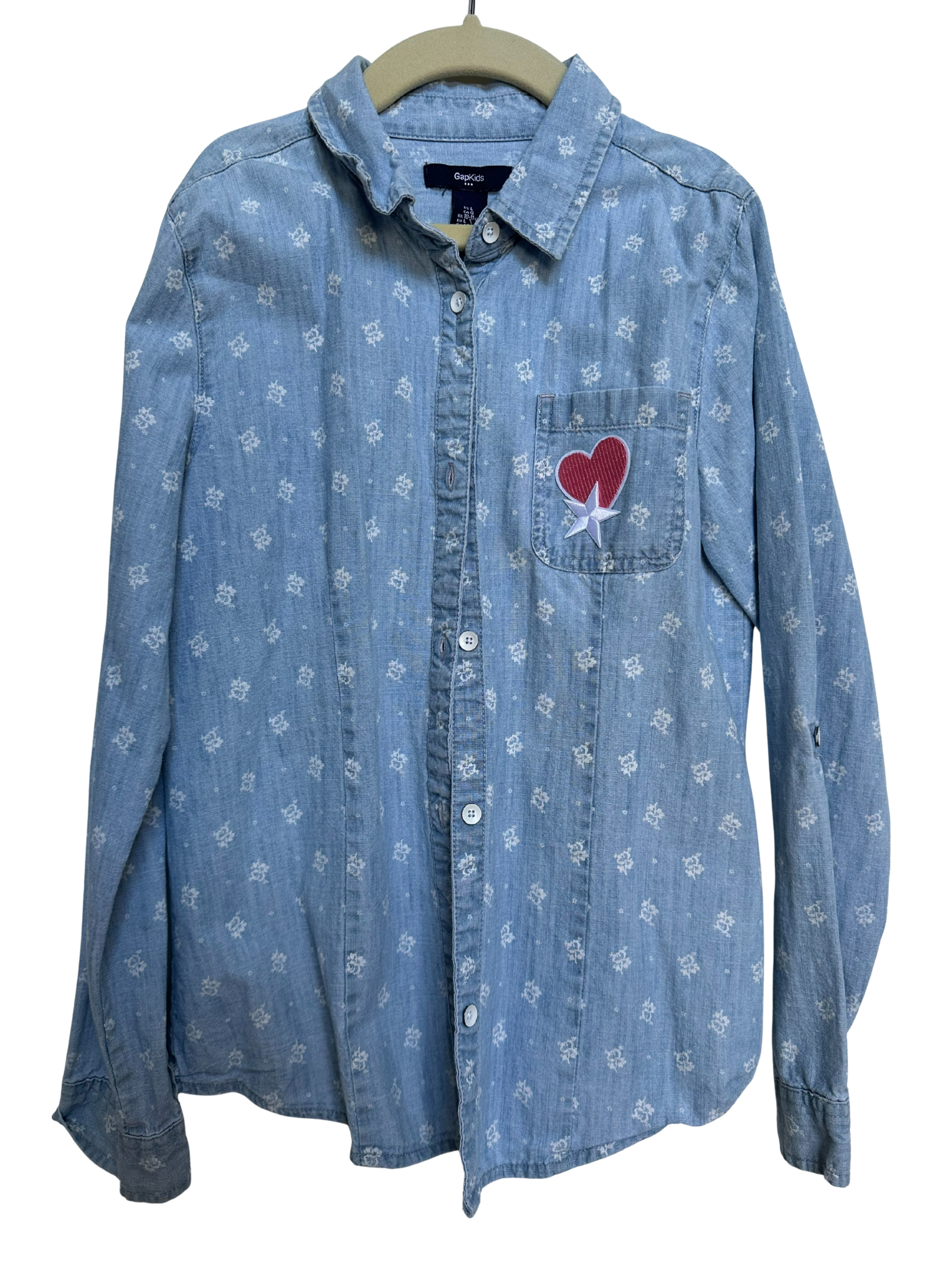 Upcycled Flannel (Kids M)