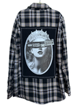 Upcycled Flannel (Kids M)