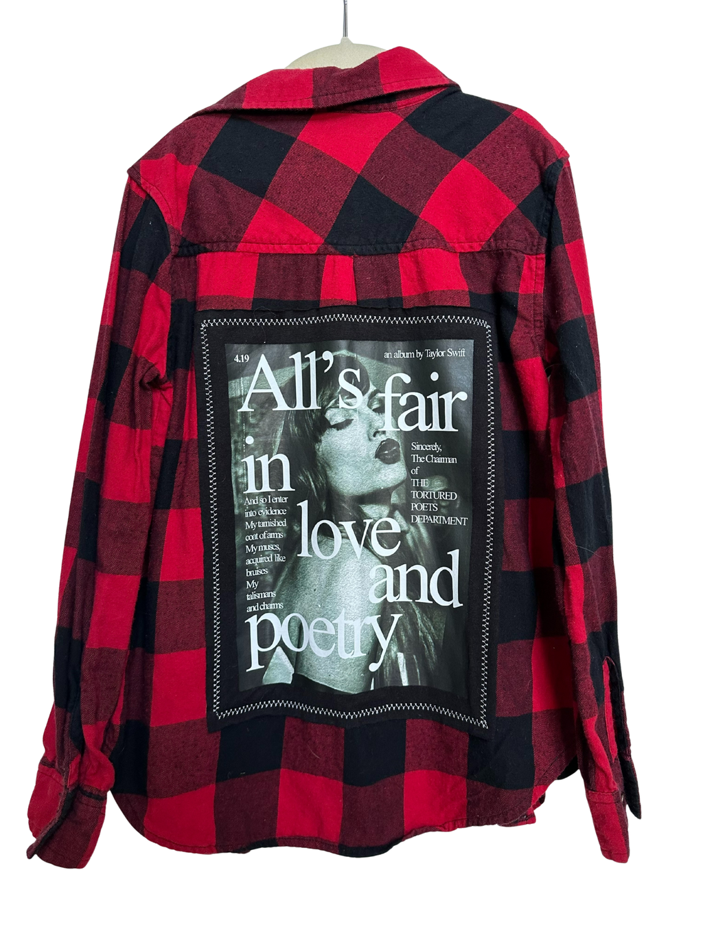 Upcycled Flannel (Kids L)