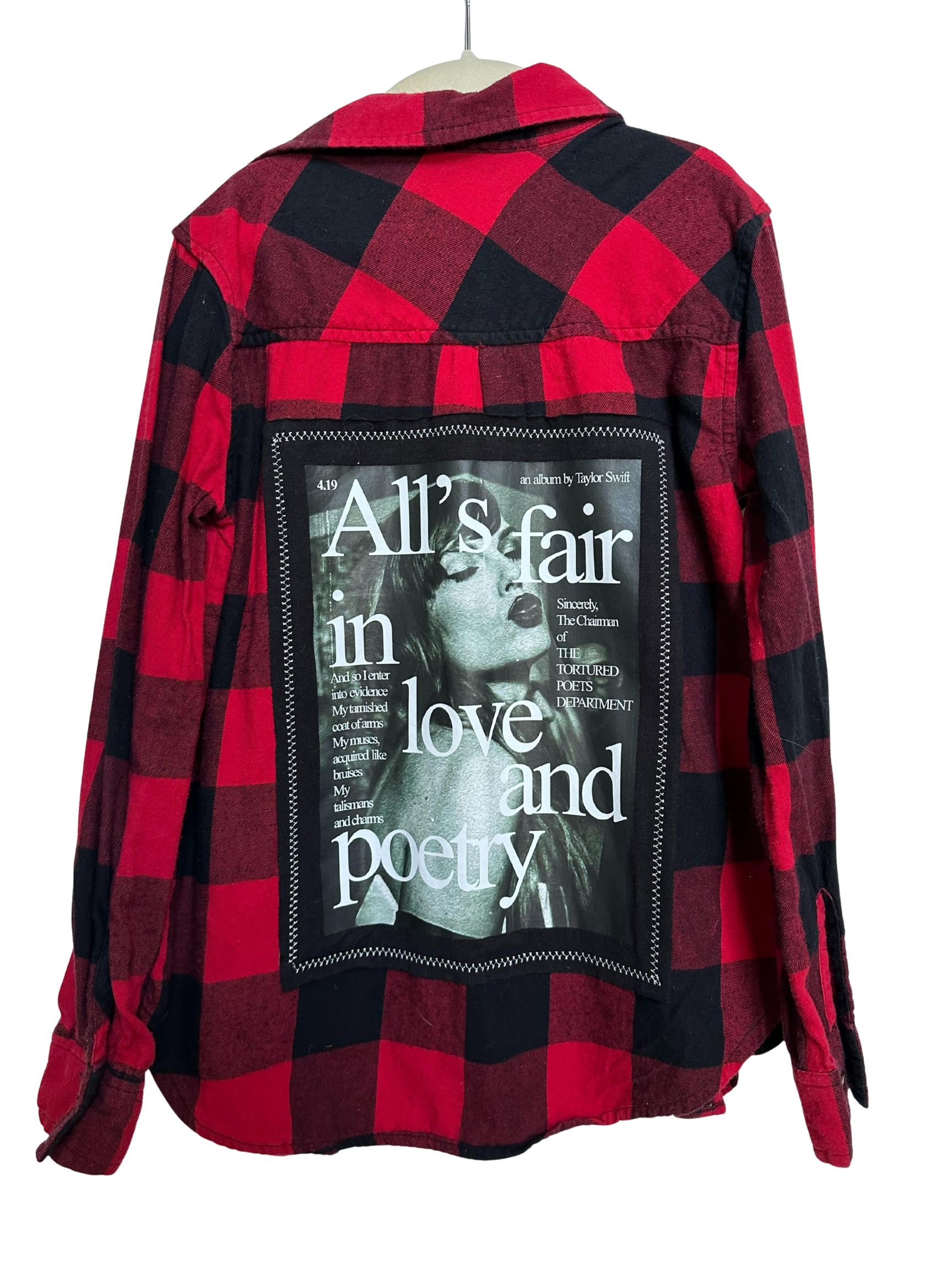 Upcycled Flannel (Kids L)