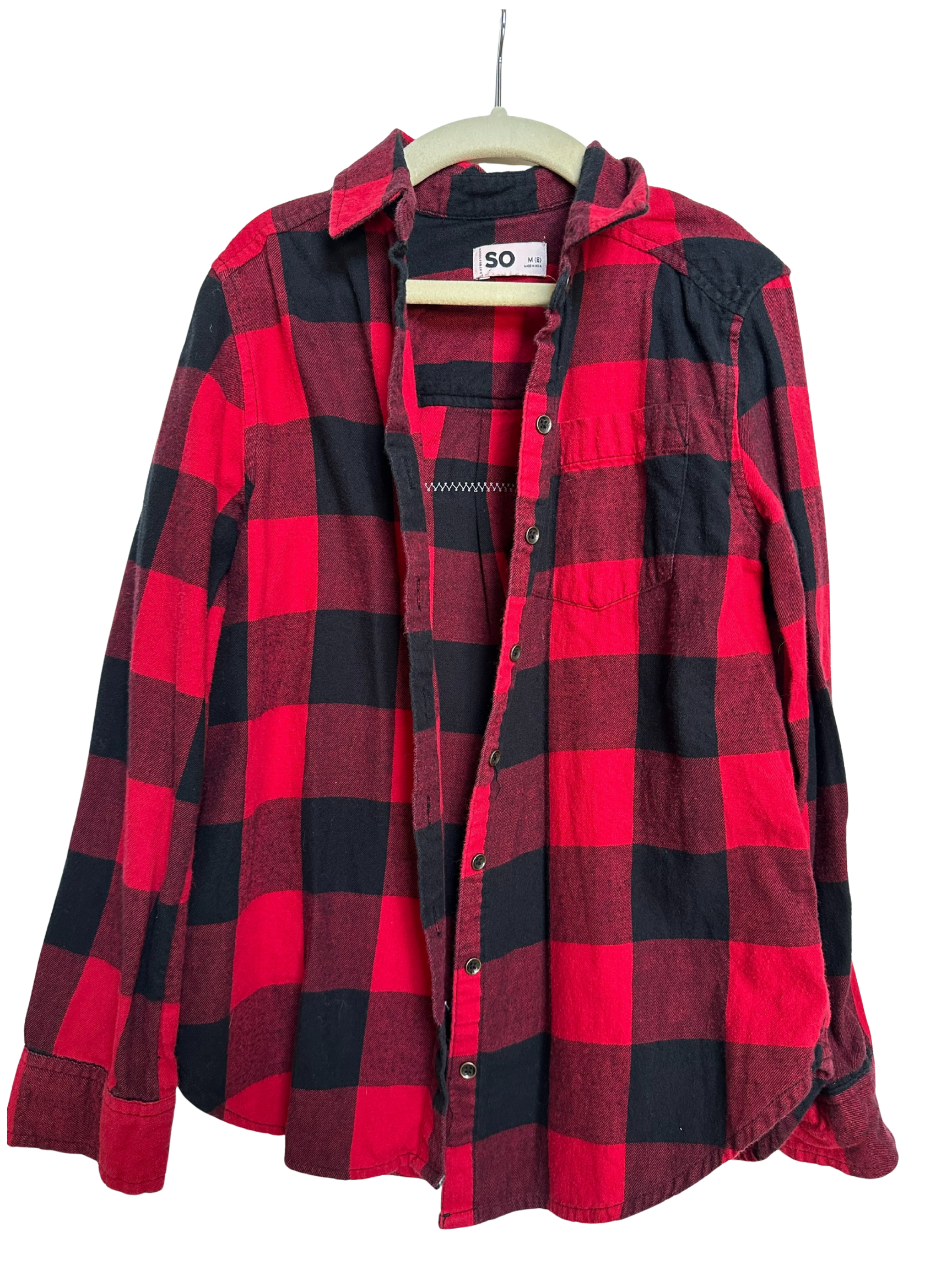 Upcycled Flannel (Kids L)