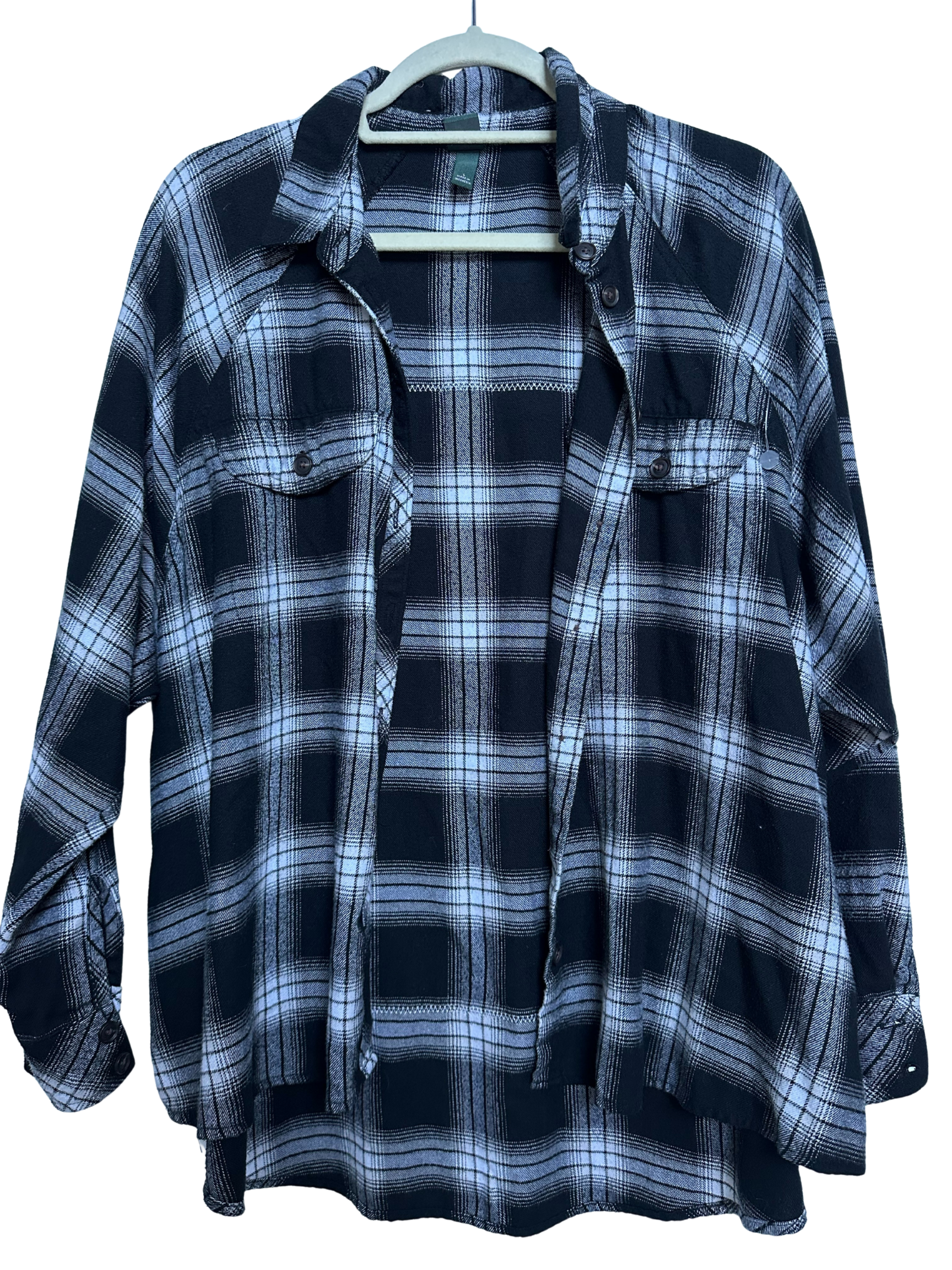 Upcycled Flannel (Women's L)