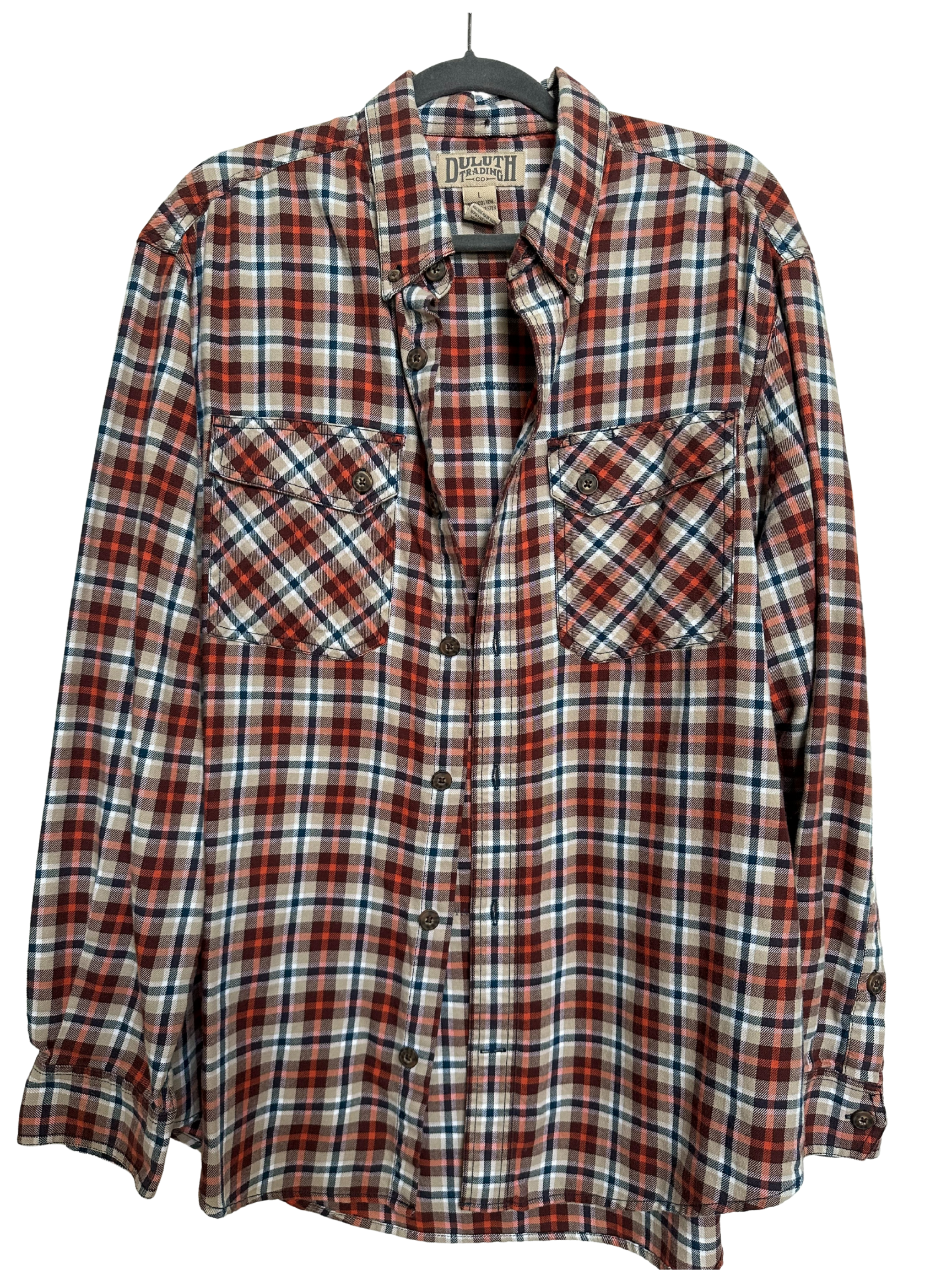 Upcycled Flannel (Men's L)