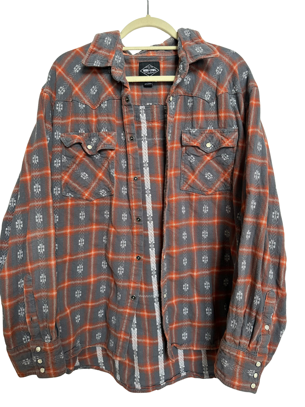 Upcycled Flannel (Men's 2XL)