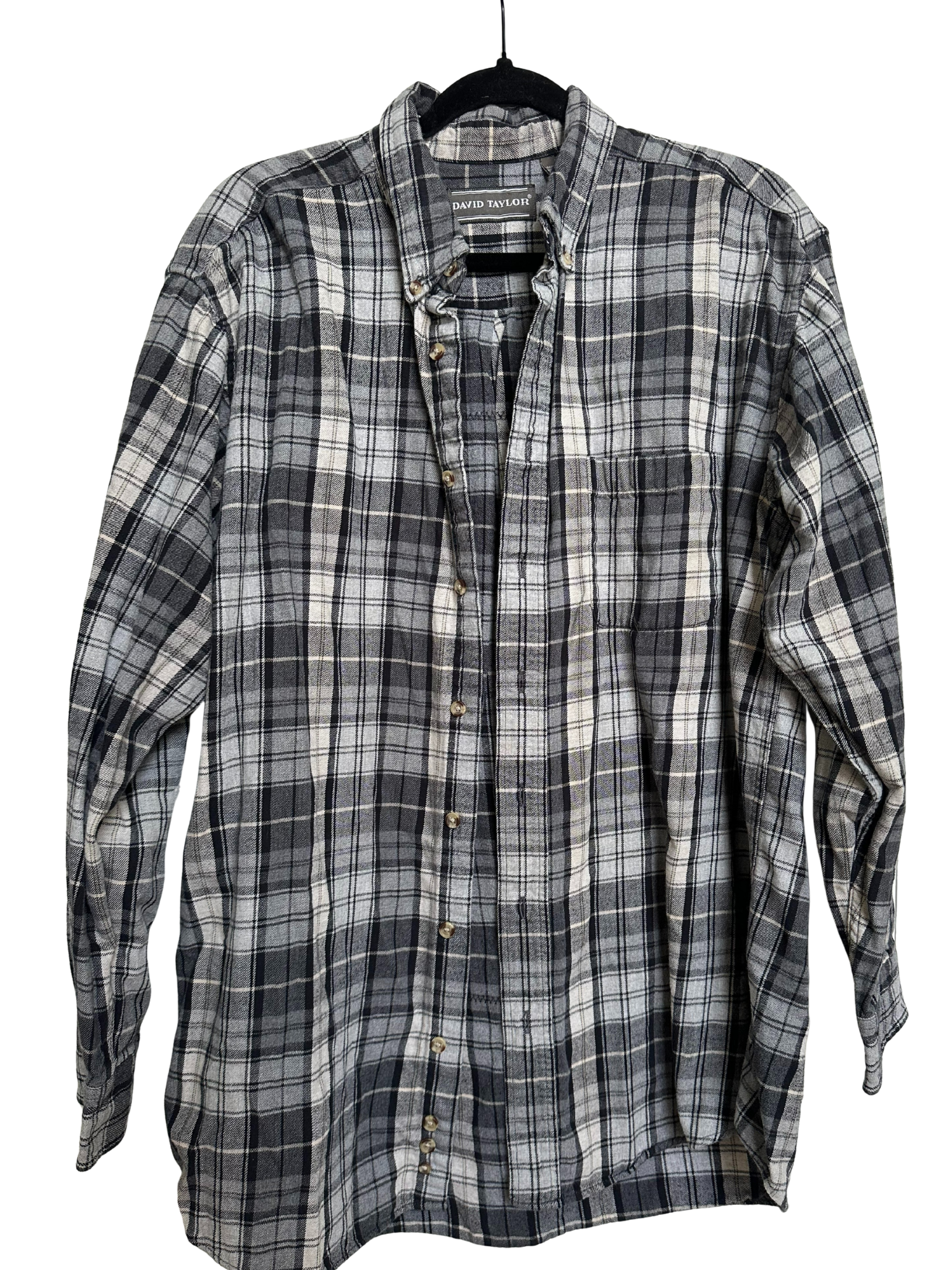 Upcycled Flannel (Men's L Tall)