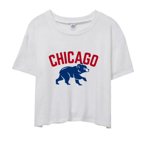Cropped Chicago T-Shirt