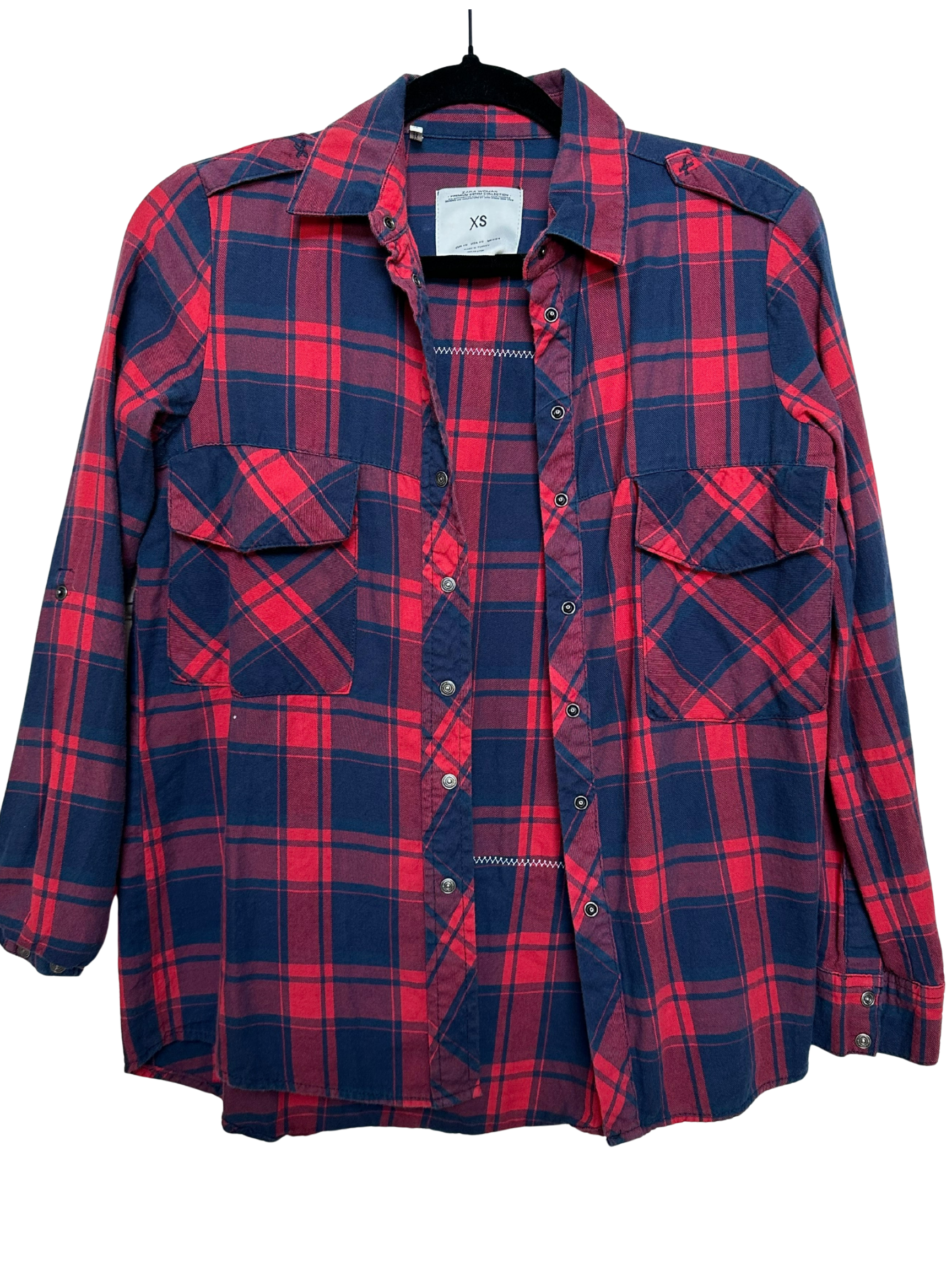 Upcycled Flannel (Women's XS)