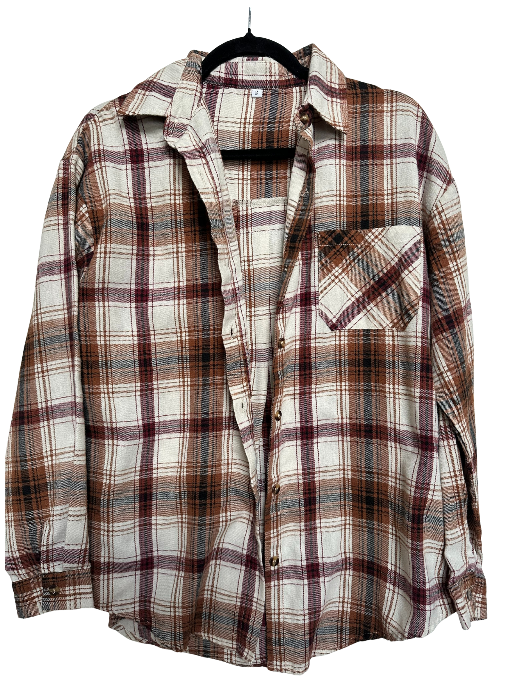 Upcycled Flannel (Women's S)