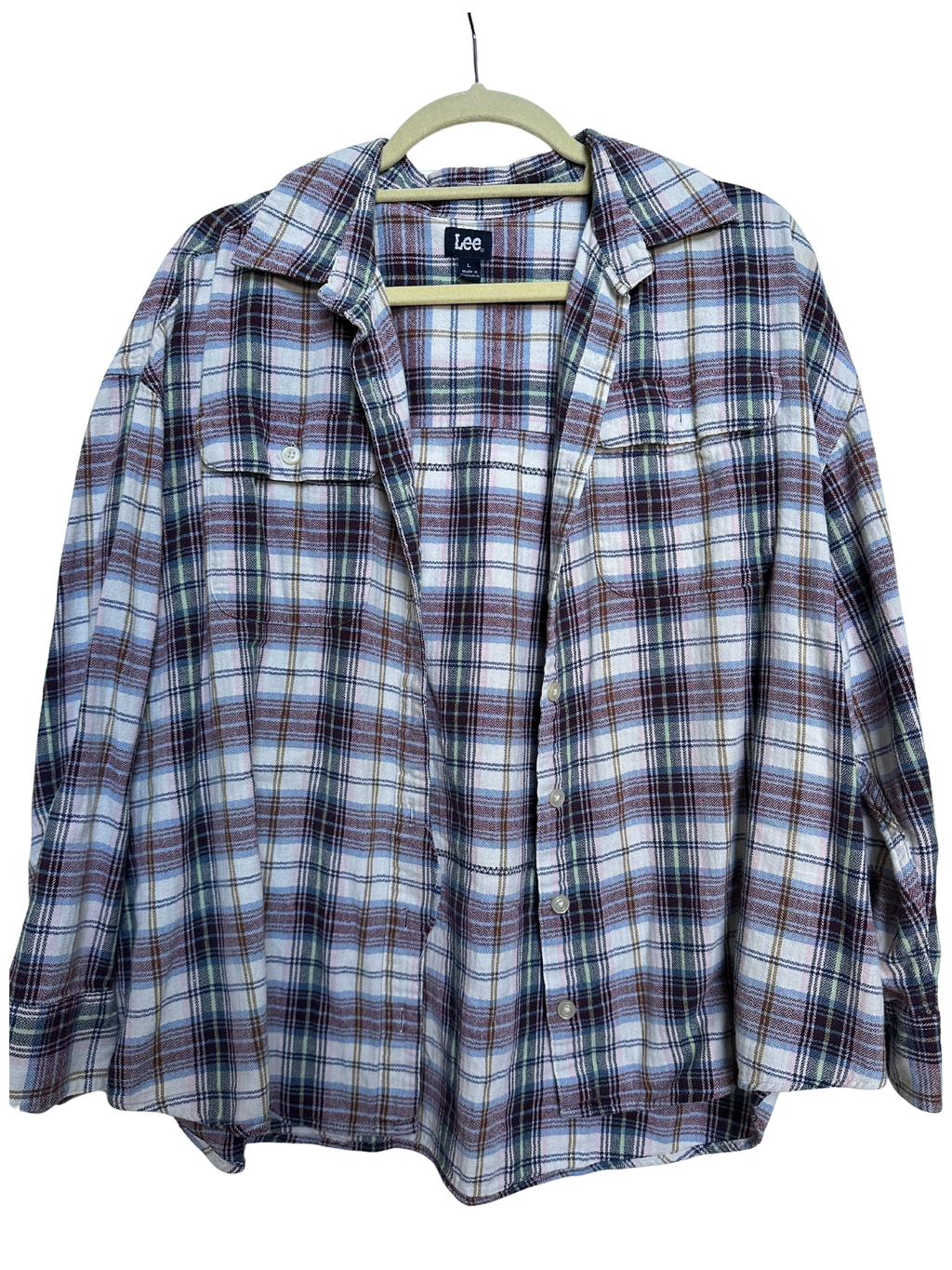 Upcycled Flannel (Women's L)