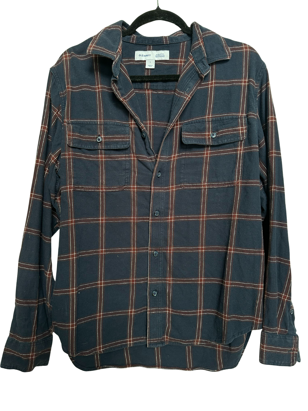 Upcycled Flannel (Unisex L)