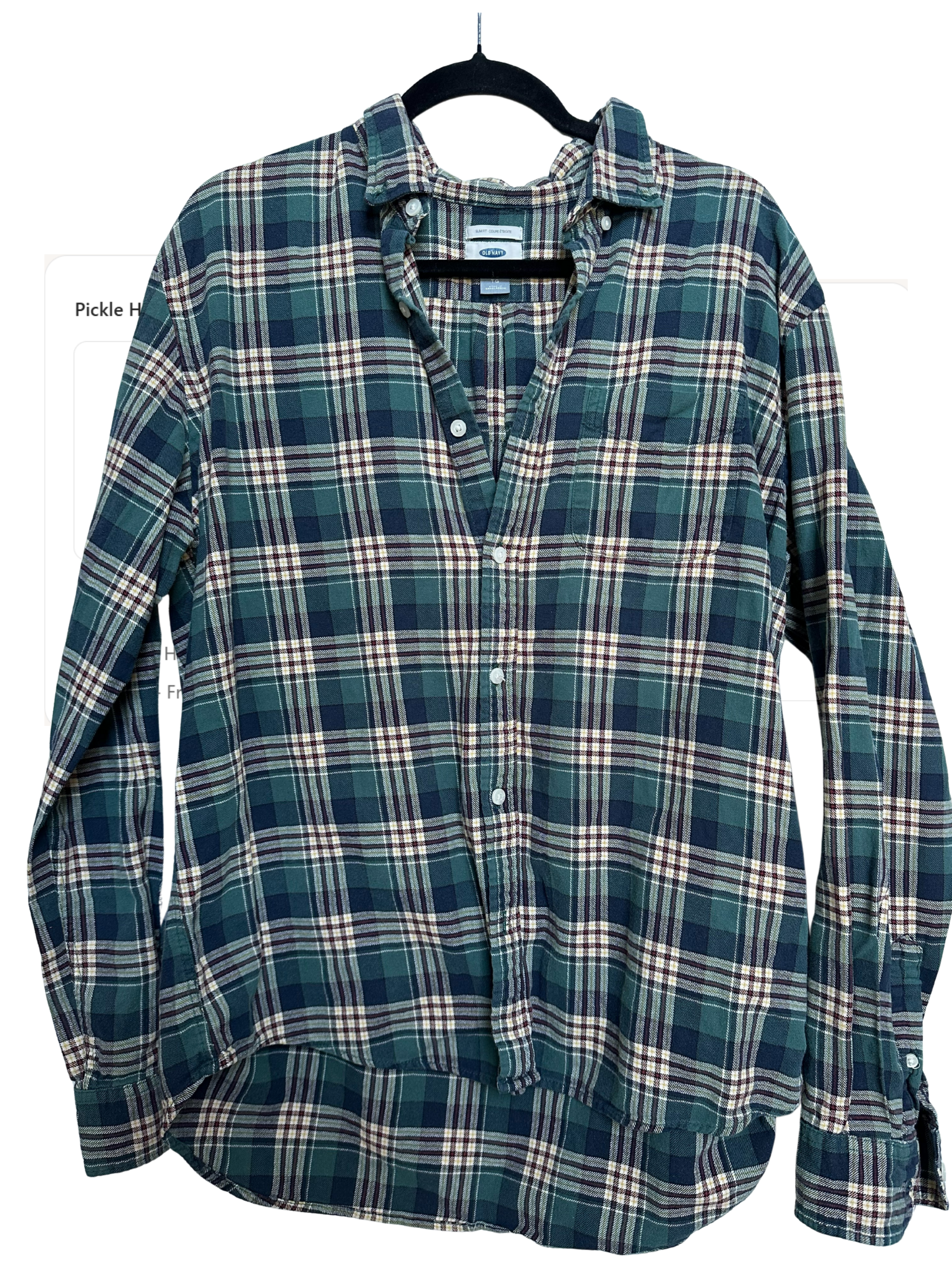 Upcycled Flannel (Men's XL)