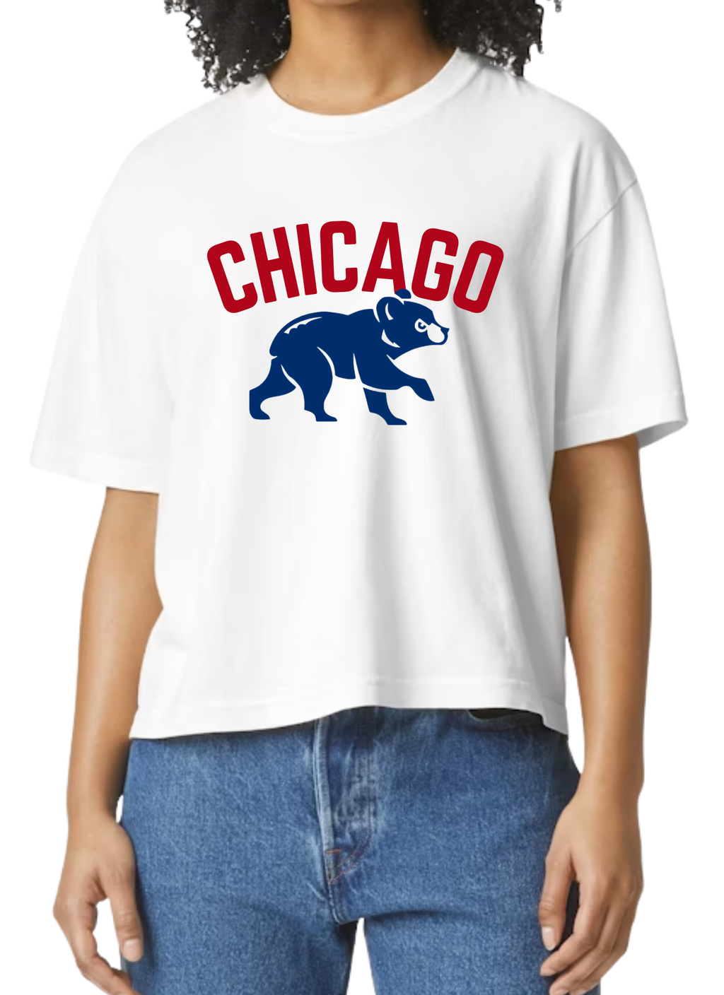 Cropped Chicago T-Shirt