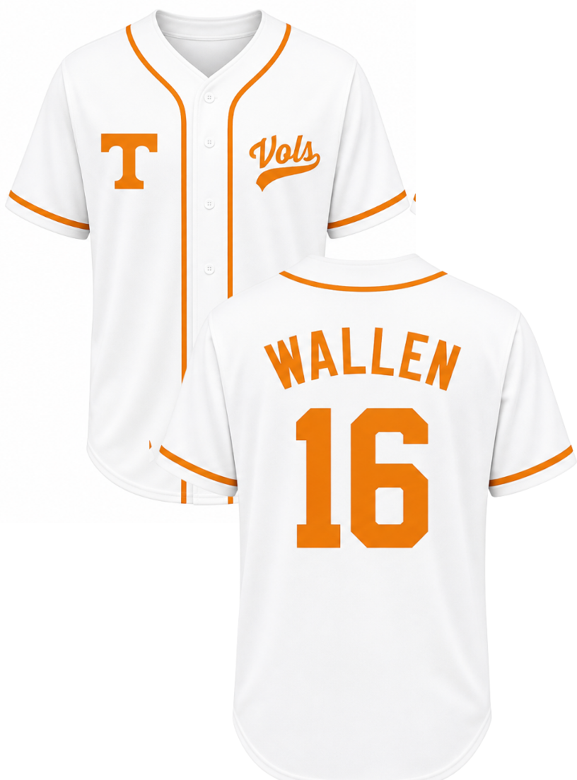White Wallen Tennessee Jersey