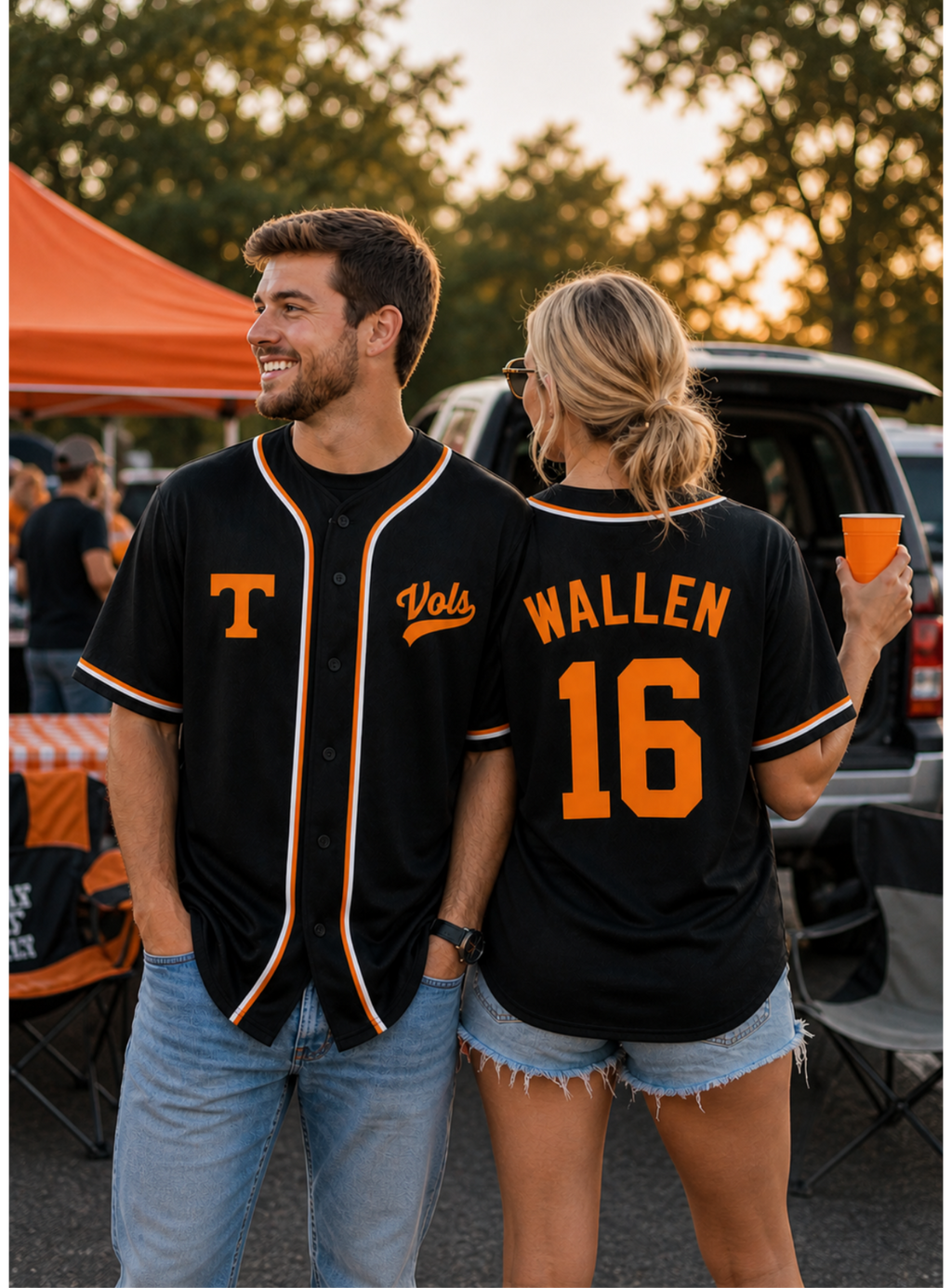 Black Wallen Tennessee Jersey