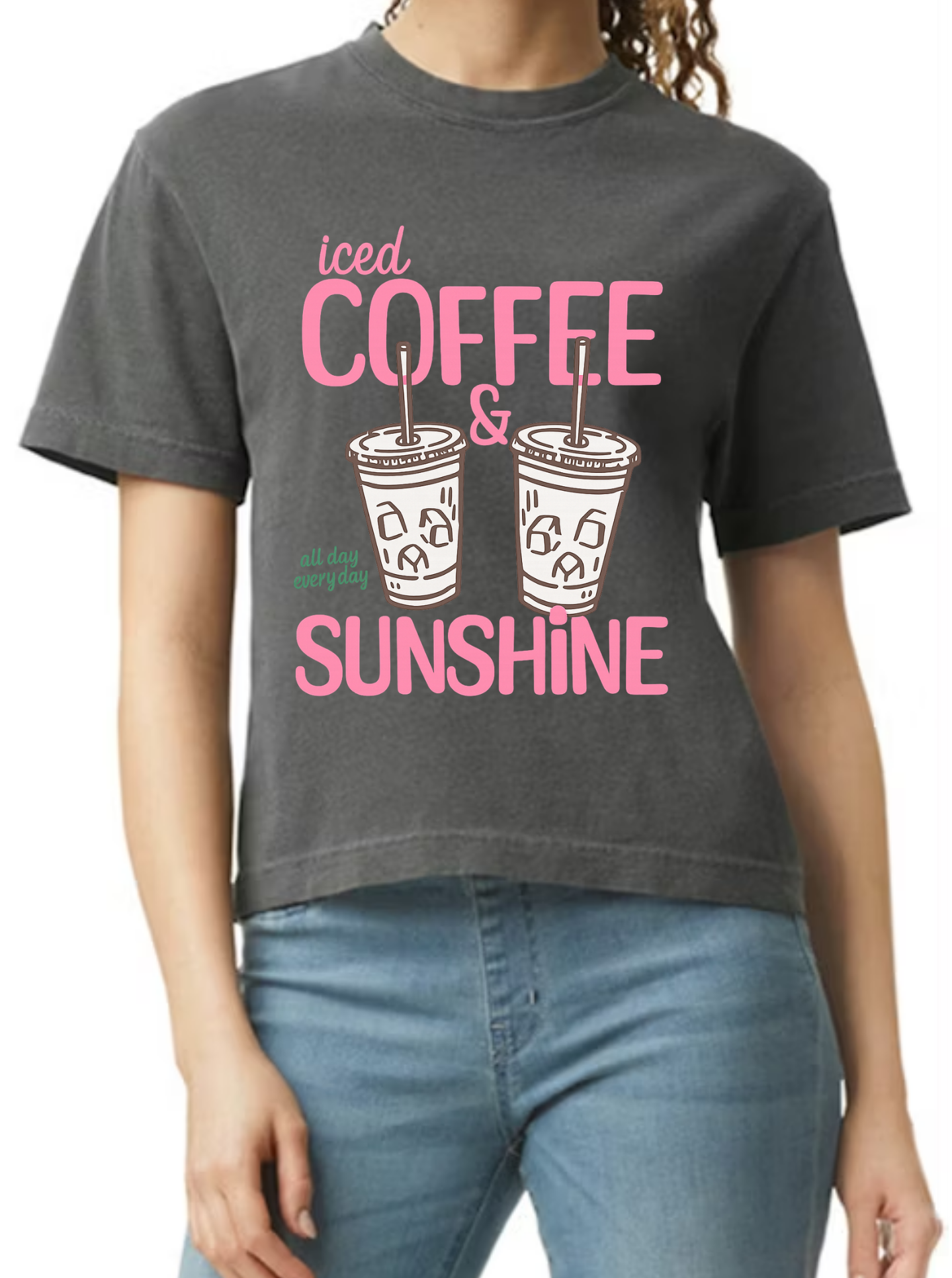 Iced Coffee and Sunshine T-Shirt