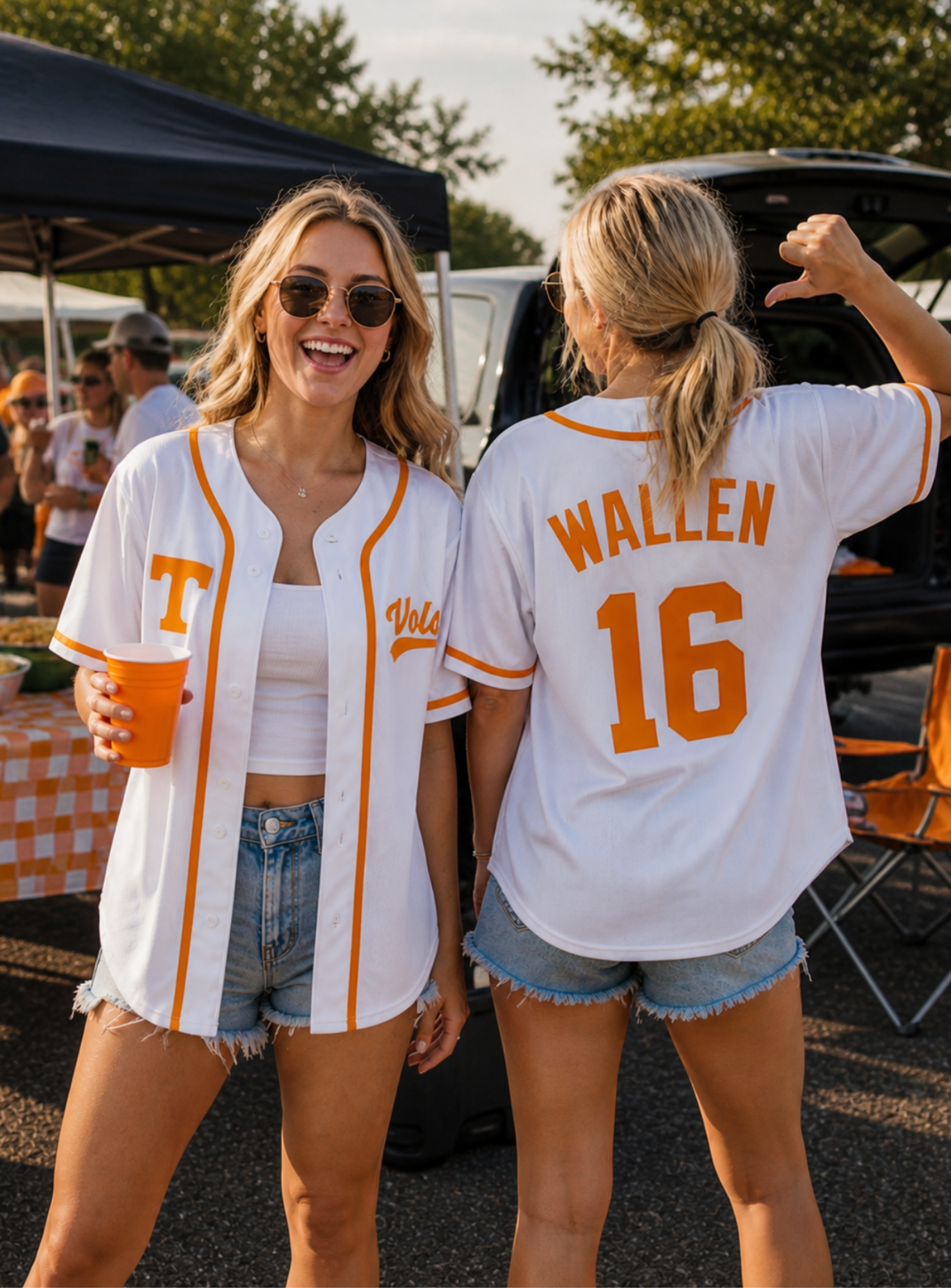 White Wallen Tennessee Jersey