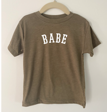 Load image into Gallery viewer, Toddler Olive Green T-shirt
