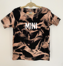 Load image into Gallery viewer, Toddler Black Reverse Tie Dye T-shirt
