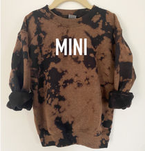 Load image into Gallery viewer, Youth Large Font Reverse Tie Dye Sweatshirt
