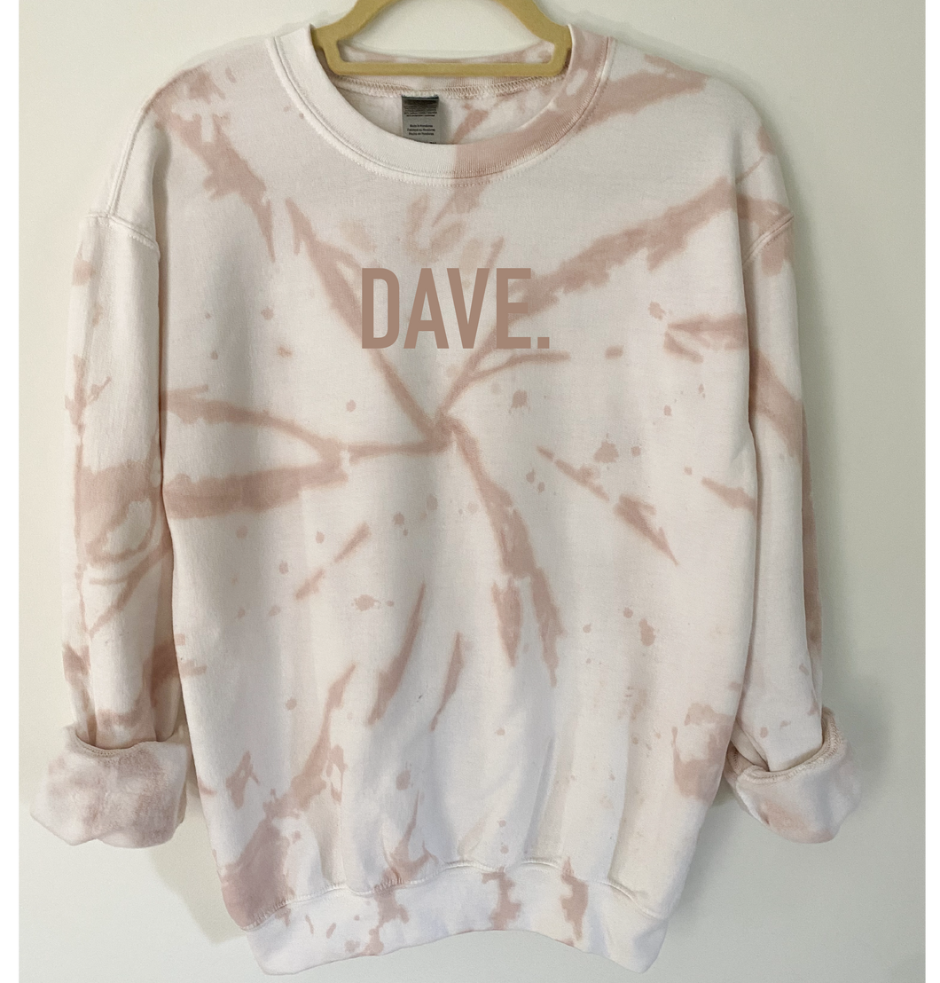 Dave Tie Dye and Reverse Tie Dye Sweatshirt