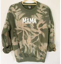 Load image into Gallery viewer, Mama Reverse Tie Dye Sweatshirt
