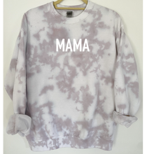 Load image into Gallery viewer, Mama Reverse Tie Dye Sweatshirt
