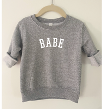 Load image into Gallery viewer, Toddler Grey Sweatshirt
