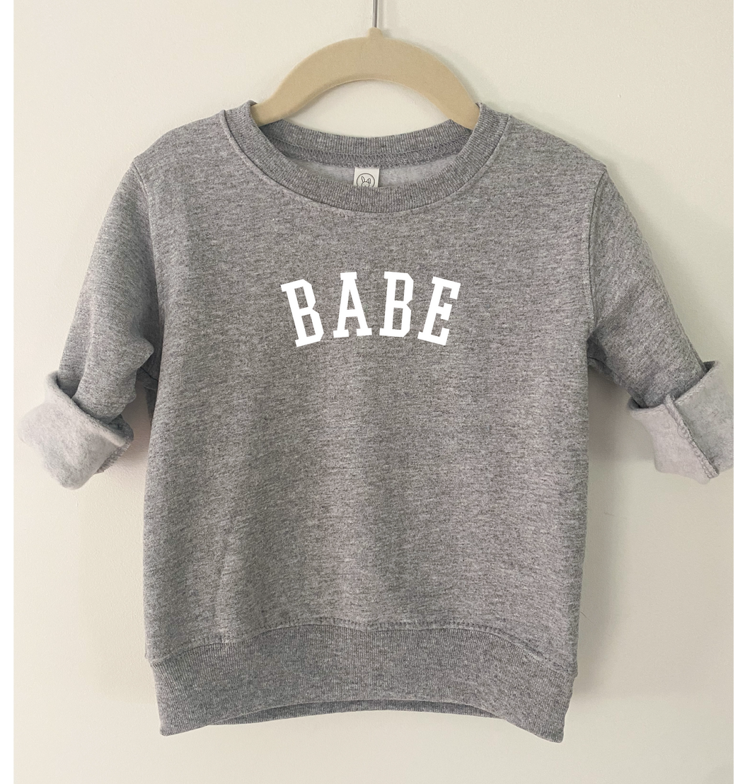 Toddler Grey Sweatshirt
