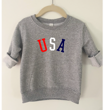 Load image into Gallery viewer, Toddler USA Sweatshirt
