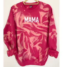Load image into Gallery viewer, Mama Reverse Tie Dye Sweatshirt
