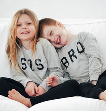 Load image into Gallery viewer, Toddler Sis &amp; Bro Long Sleeve Tee
